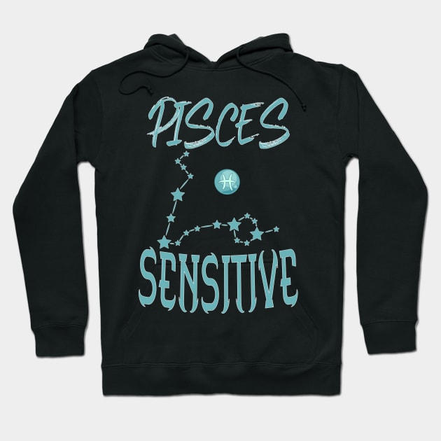 Pisces Sensitive Hoodie by KrasiStaleva